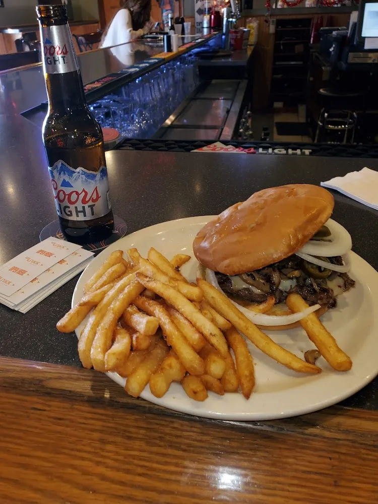 Mushroom Swiss Burger